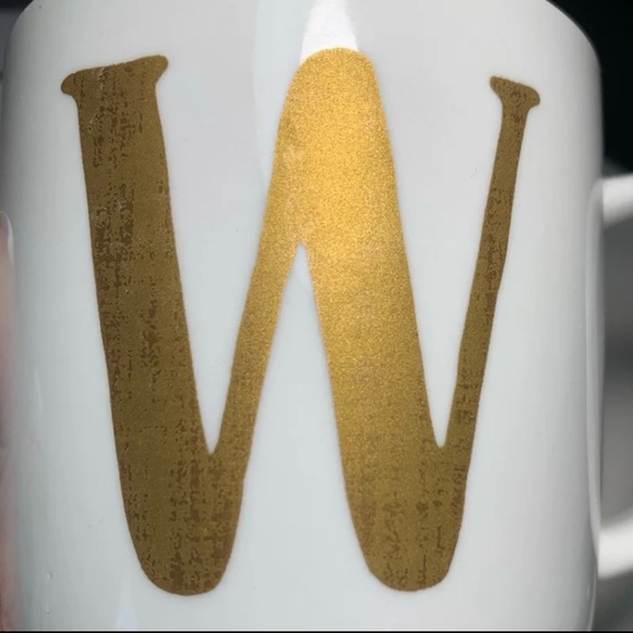 C.R. Gibson ''W'' Monogram Coffee Mug - Picture 2 of 6